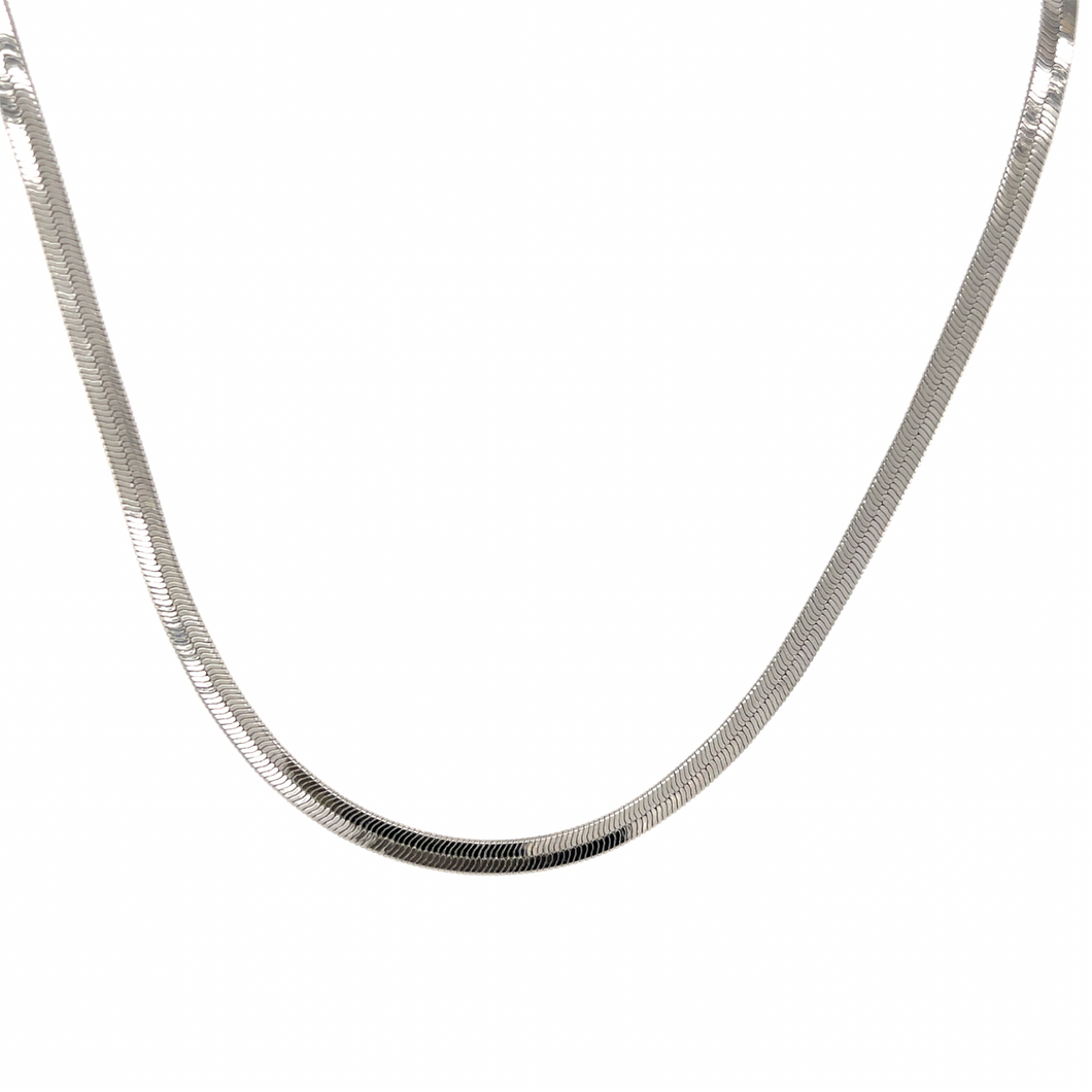 Olivia Silver Necklace