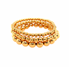 Load image into Gallery viewer, Roxy Gold Beaded Bracelets Set
